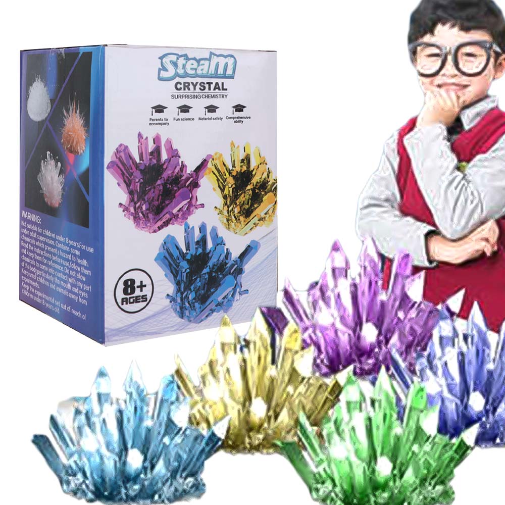 Crystal Growing Kit - Kit de Ciencia para Cultivar Cristales,