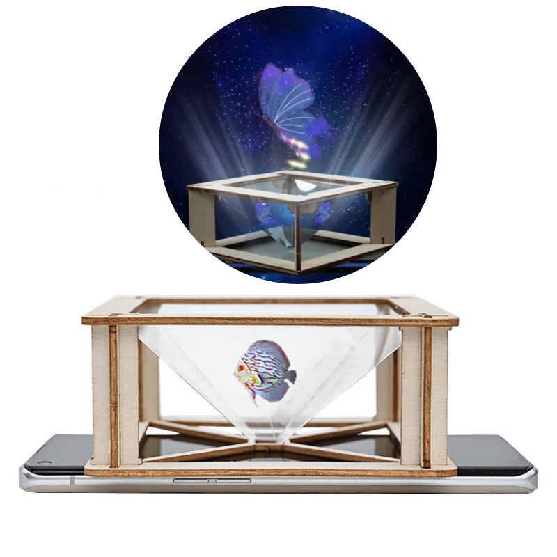Science Project Diy - Kit de Proyector Holográfico 3D para