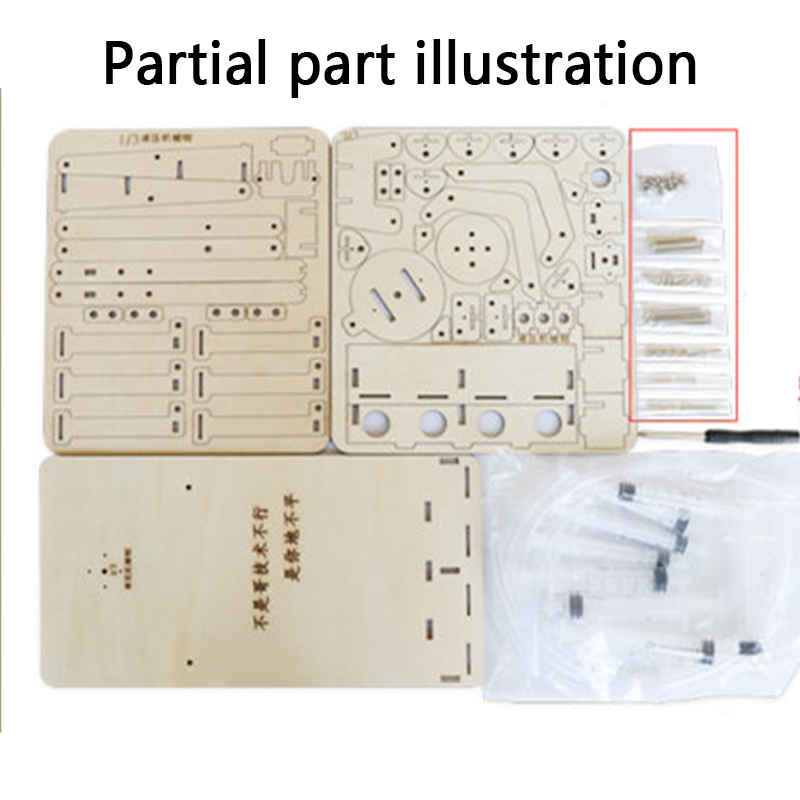 Excavadora hidráulica hecha a  - Science Diy Model reseña y precio
