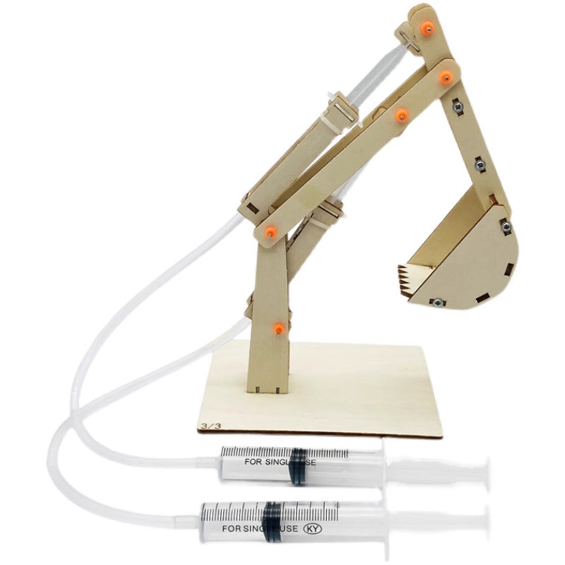 Excavadora hidráulica hecha a  - Science Diy Model reseña y precio