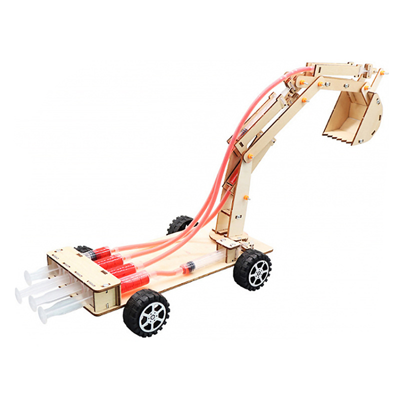 Excavadora hidráulica hecha a  - Science Diy Model reseña y precio