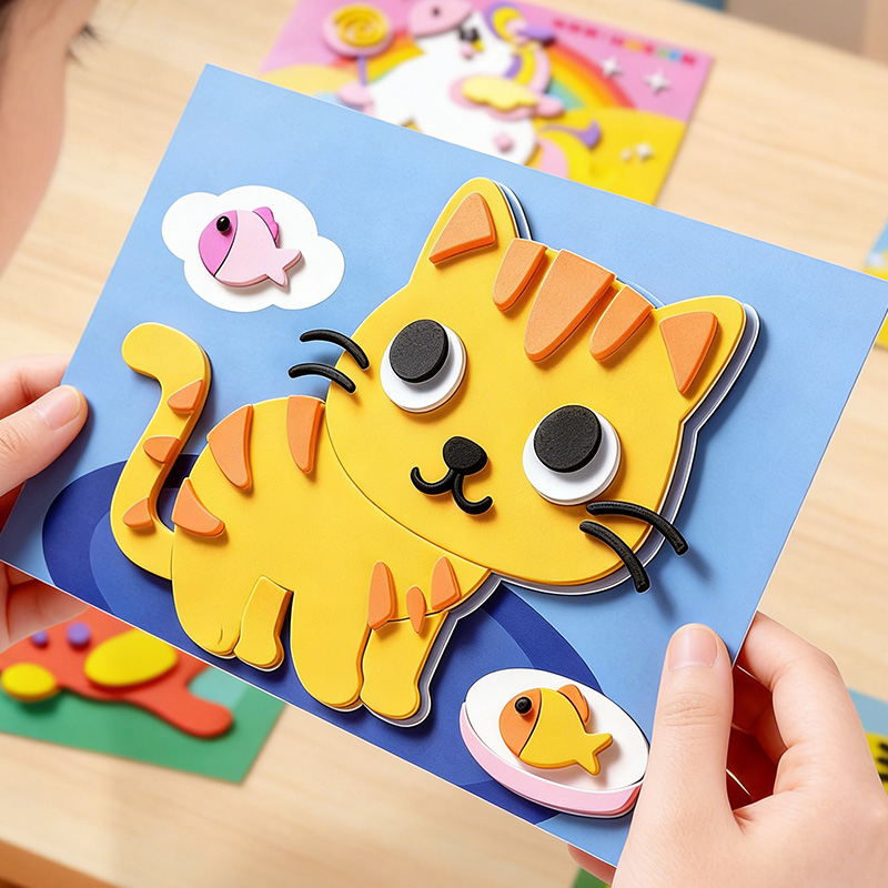 Pegatinas 3D para Niños, 10 Ho - Science Project Diy reseña y precio