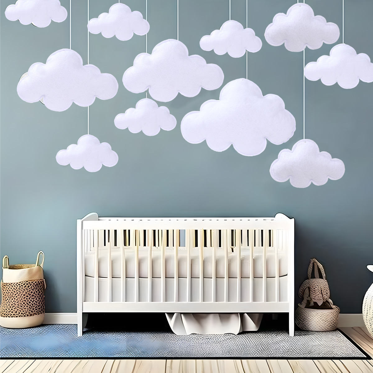 Colgante de nube de fieltro 3D - Science Of Happiness reseña y precio
