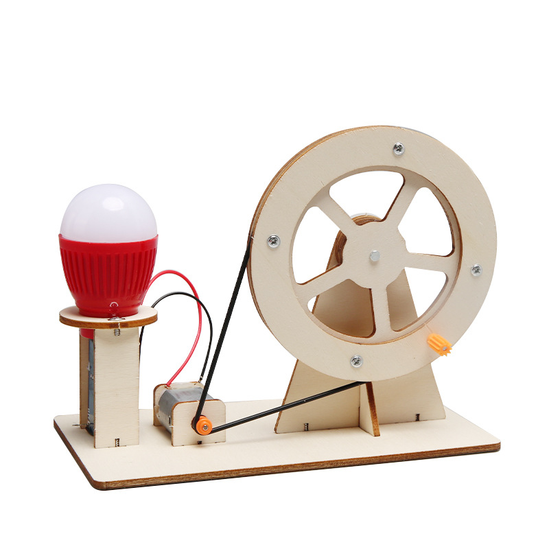 Mini generador de manivela man - Science Diy Model reseña y precio
