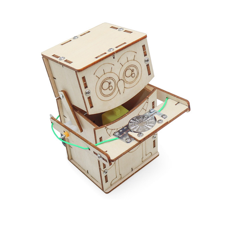 Robot de monedas de alimentaci - Science Diy Model reseña y precio
