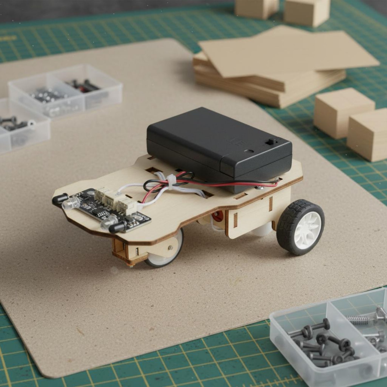 Kit de Vehículo Inteligente de - Science Robot reseña y precio